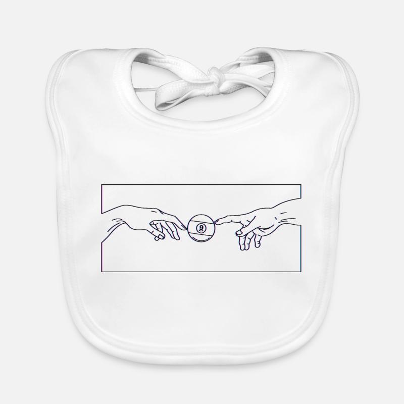 la création de 9 boules Bavoir bio Bébé