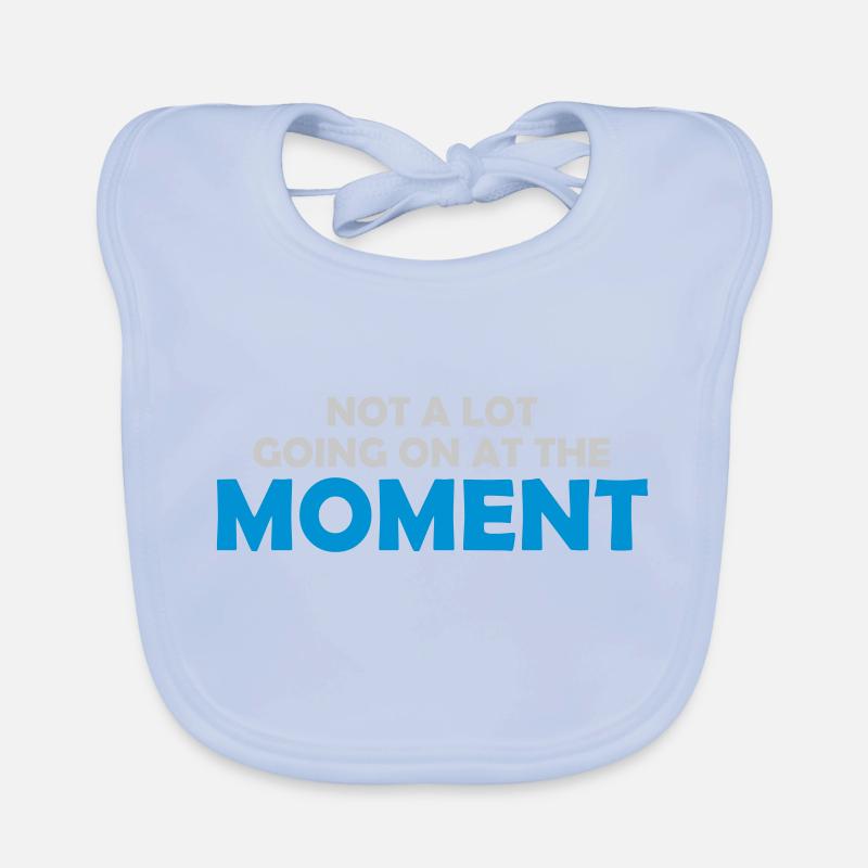 Not much going on Organic Baby Bibs