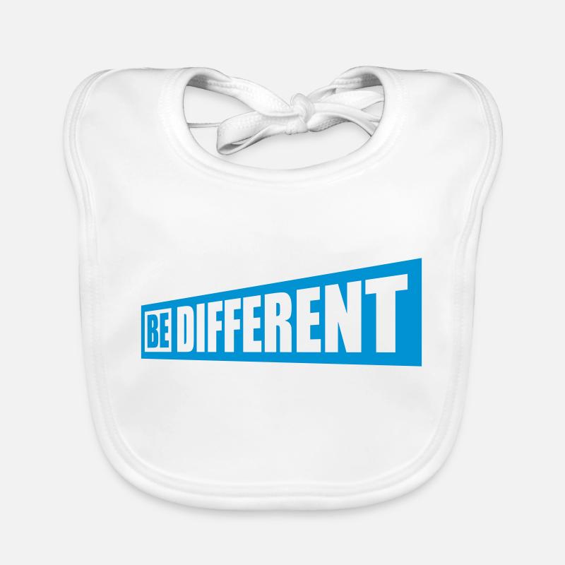 Be different Logo Design Baby Bio-Lätzchen