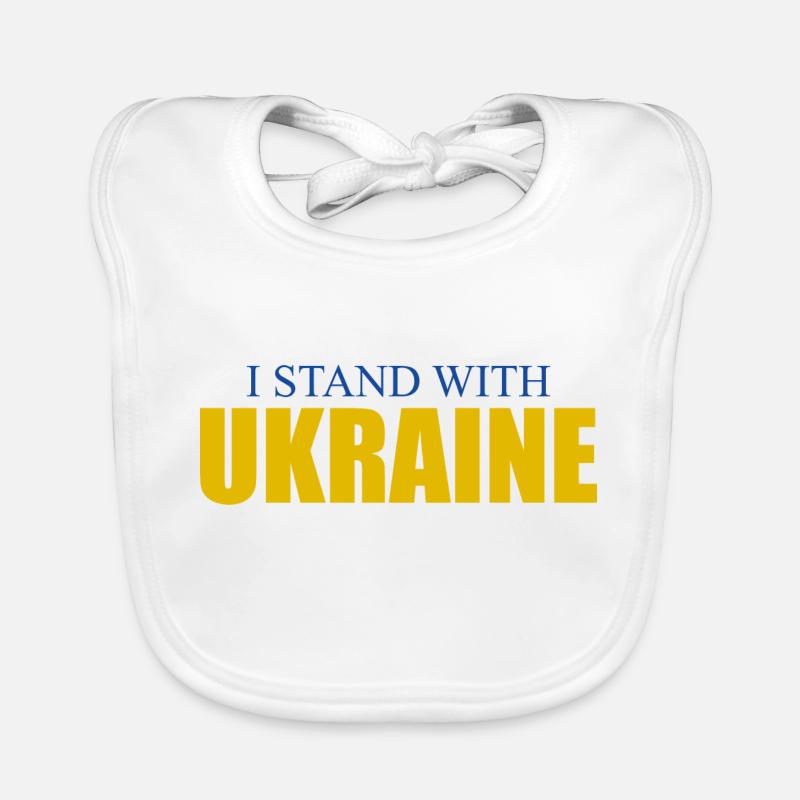 Victoire de l’Ukraine Bavoir bio Bébé