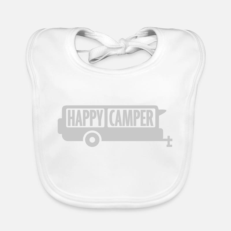 Motorhome Happy Camper Excursion Organic Baby Bibs
