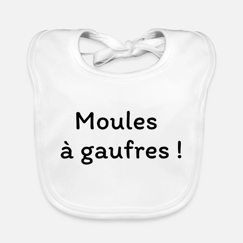 moules à gaufres Bavoir bio Bébé