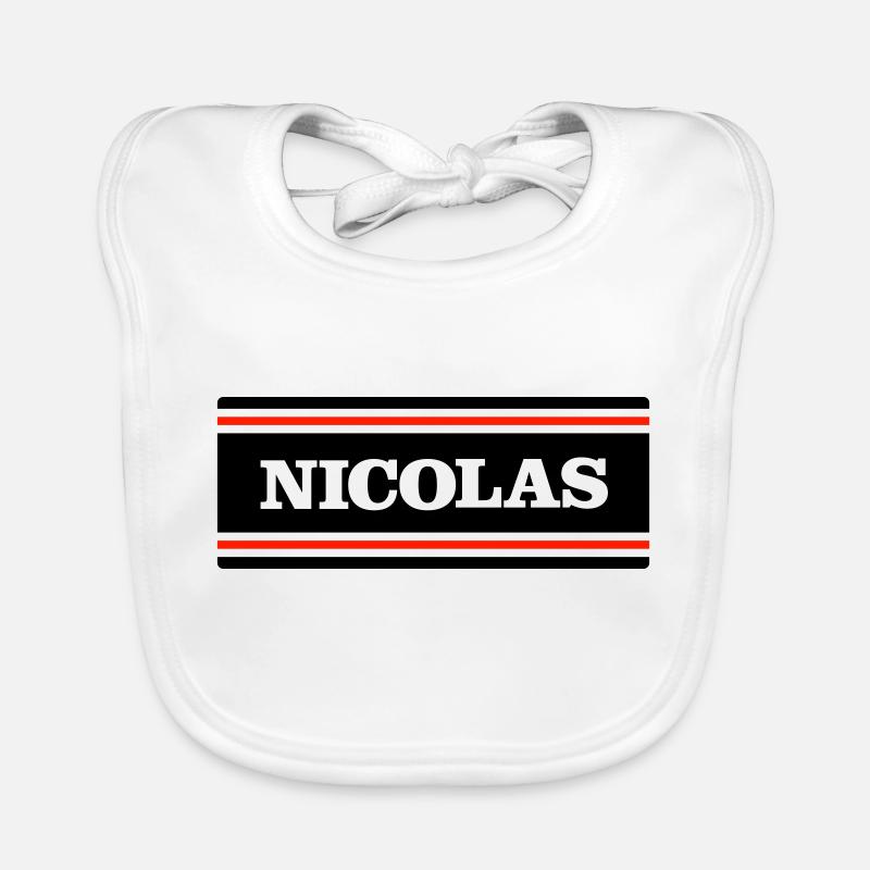 NICOLAS Bavoir bio Bébé