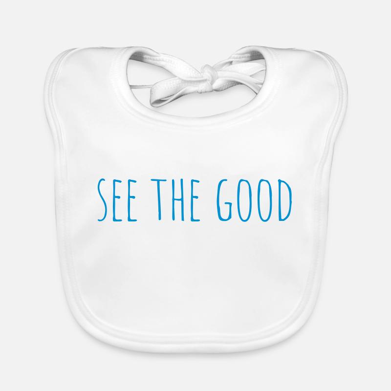 see the good Zitat Baby Bio-Lätzchen