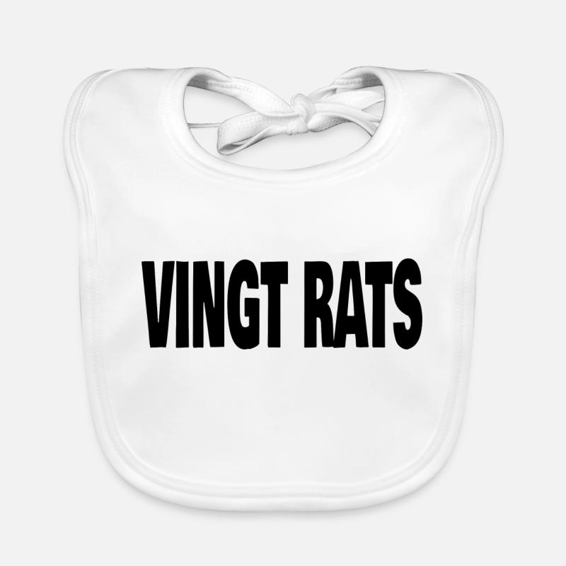 vingt rats Bavoir bio Bébé