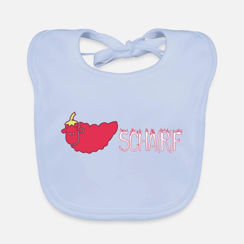 Ein scharfes Schaf Baby Bio-Lätzchen