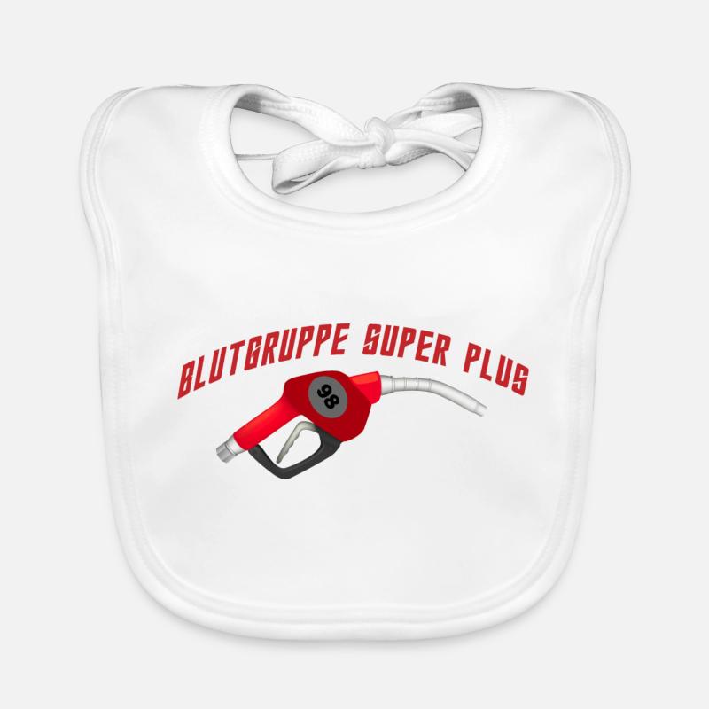 Blutgruppe Super Plus Baby Bio-Lätzchen