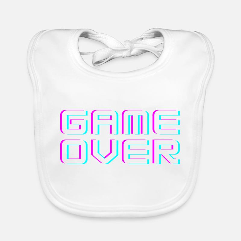 Game over Organic Baby Bibs