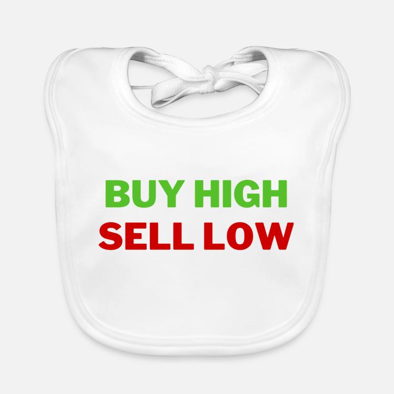 Acheter High Sell Low Bavoir bio Bébé