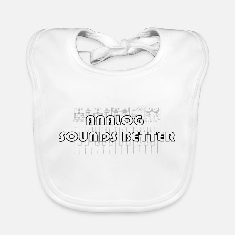 Analog Sound Better Baby Bio-Lätzchen