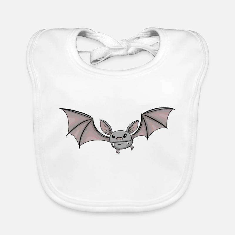 Fledermaus Baby Bio-Lätzchen