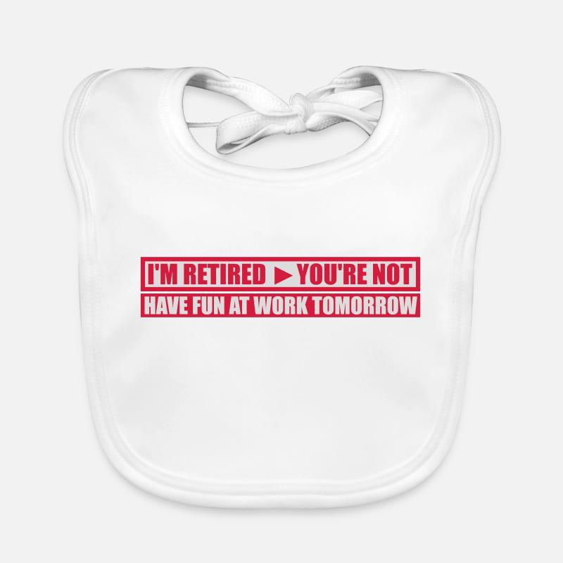 have fun at work Organic Baby Bibs