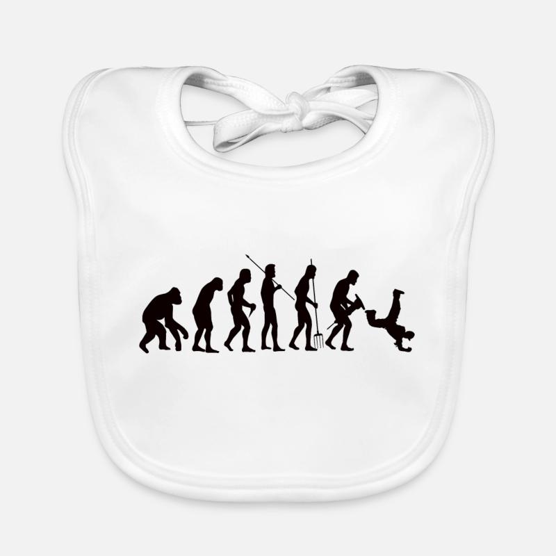 Breakdance Gift Dancing Dancer Dance Sport Organic Baby Bibs