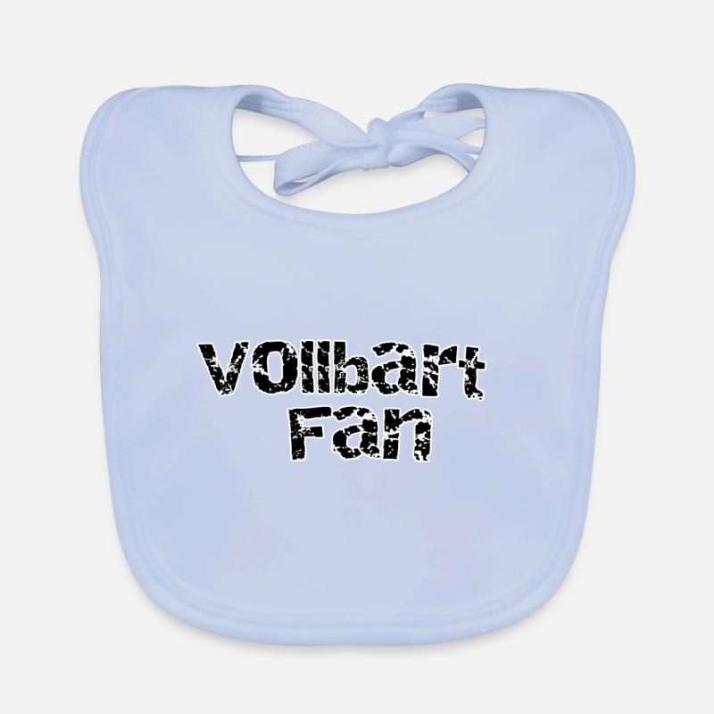 Full beard fan Organic Baby Bibs