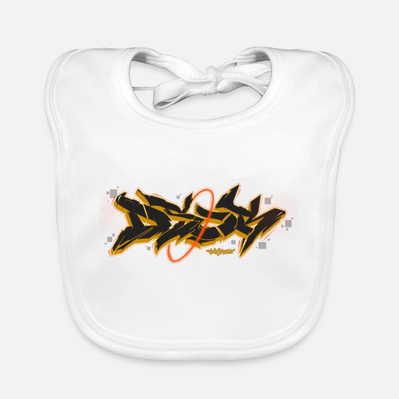 Graffiti Styler Organic Baby Bibs
