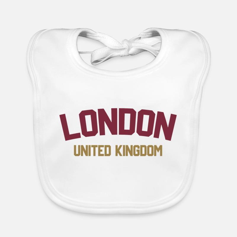 Londres, Royaume-Uni Bavoir bio Bébé