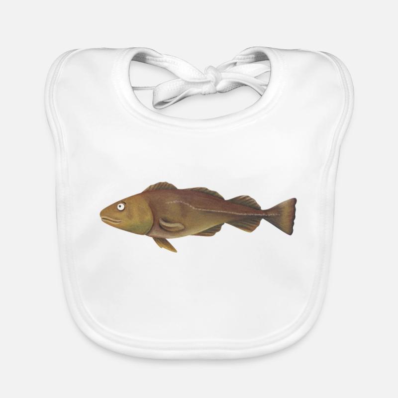 Cod Organic Baby Bibs