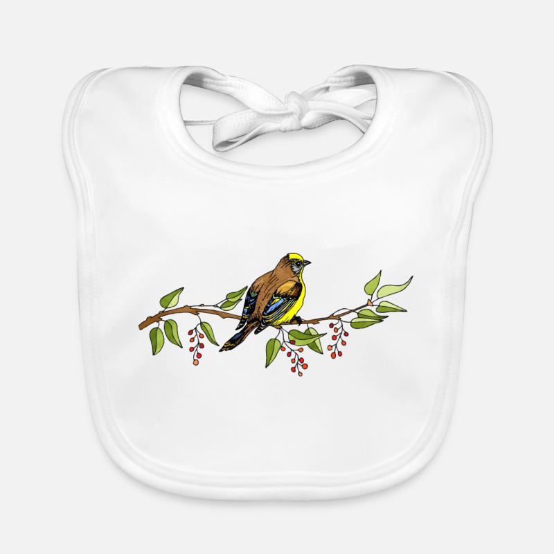 Oiseau Bavoir bio Bébé