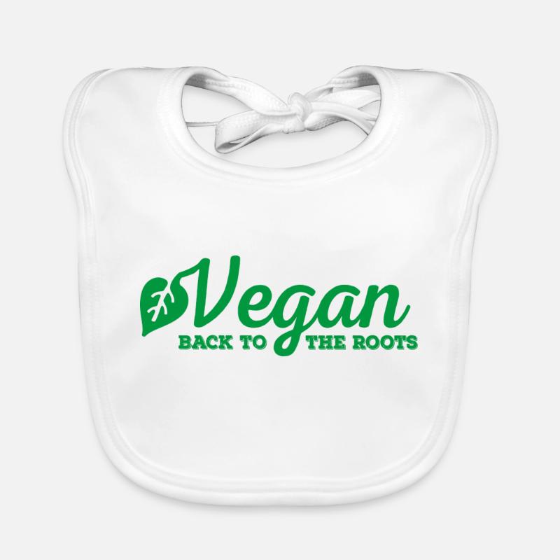 Végétalien Bavoir bio Bébé