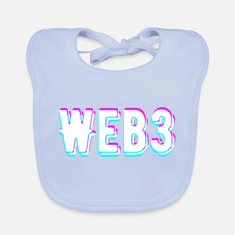web3 Organic Baby Bibs