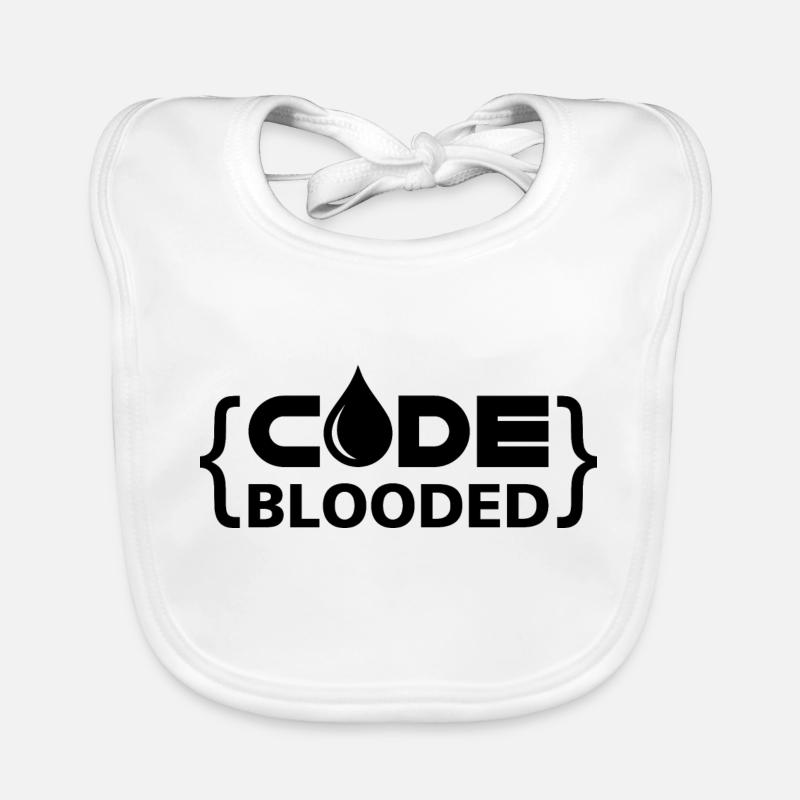 Programmation - Bavoir bio Bébé - blanc