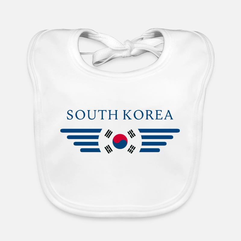 Corée du Sud, Corée du Sud Bavoir bio Bébé