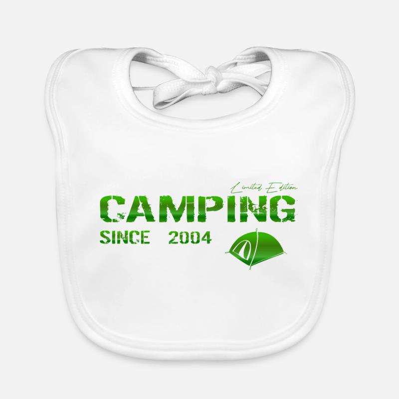 Camping 2004 Geschenk Baby Bio-Lätzchen