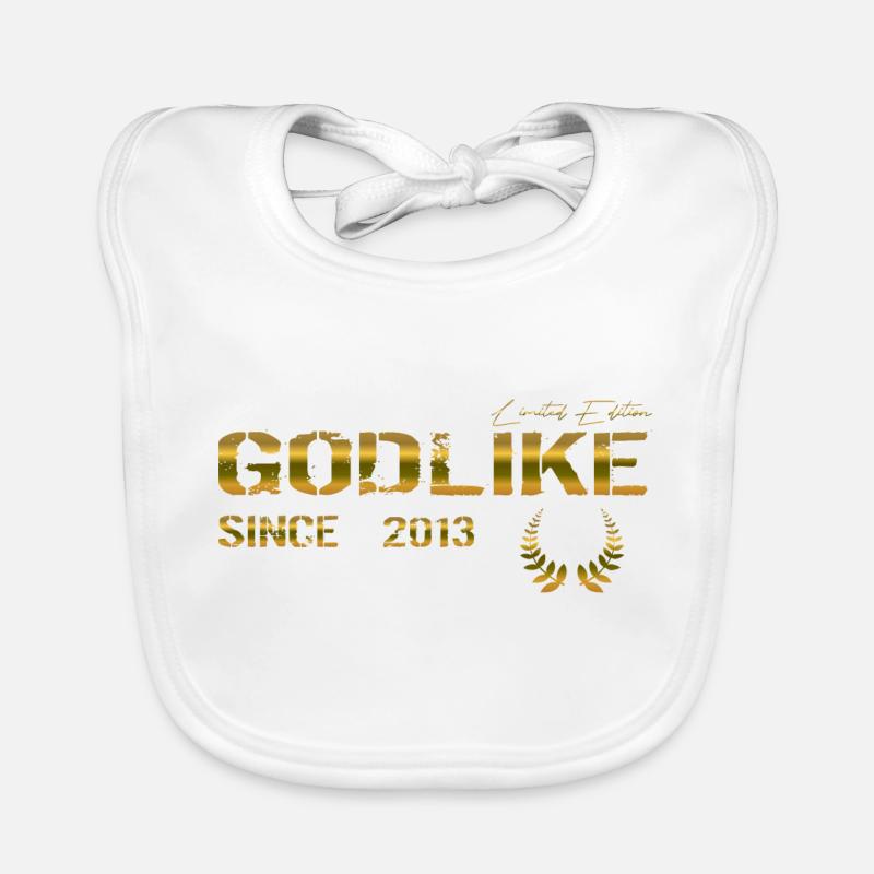 Godlike since 2013 Organic Baby Bibs