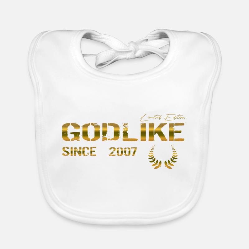 Godlike depuis 2007 Bavoir bio Bébé