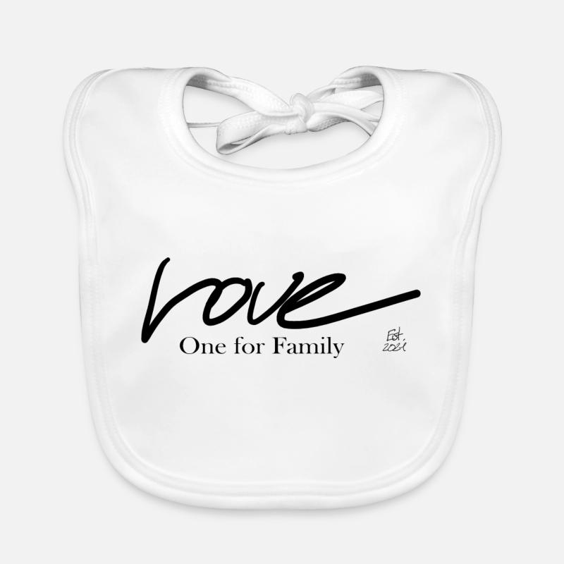 OFF - Love Baby Bio-Lätzchen