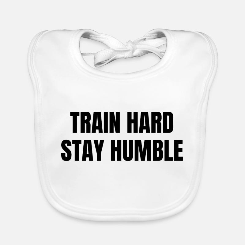 Entraînez-vous dur Bavoir bio Bébé
