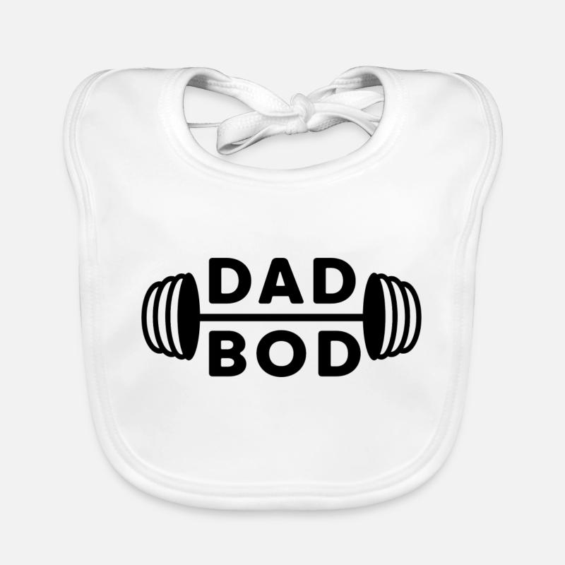 SUPER PAPA JOUR Bavoir bio Bébé