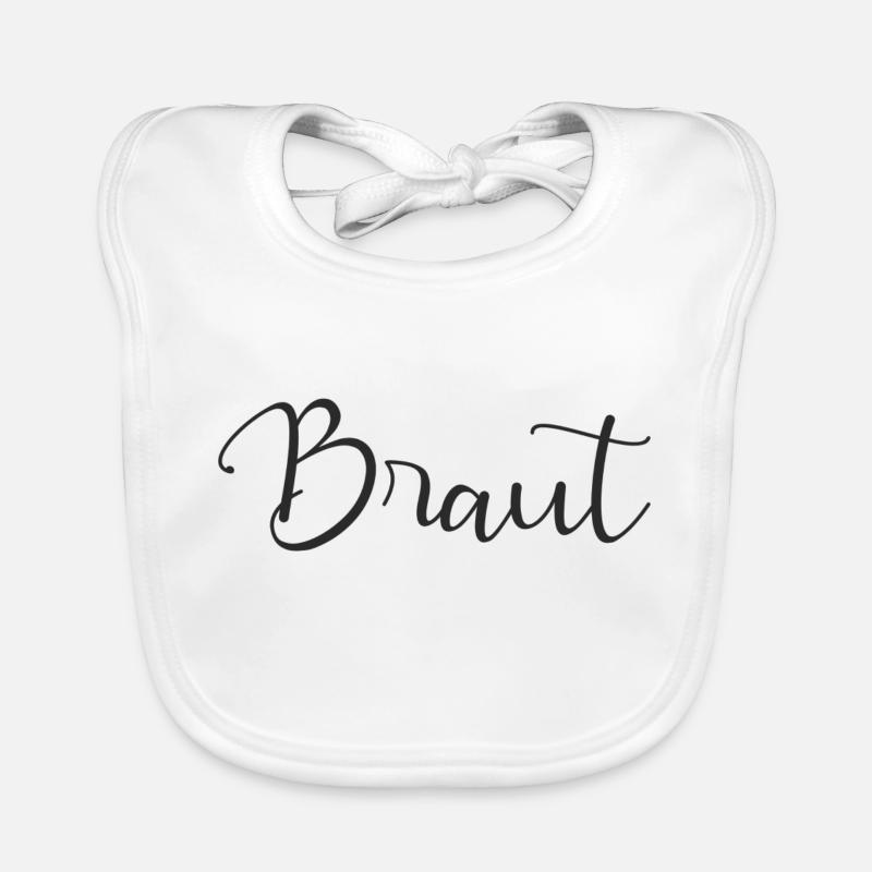 Braut Baby Bio-Lätzchen