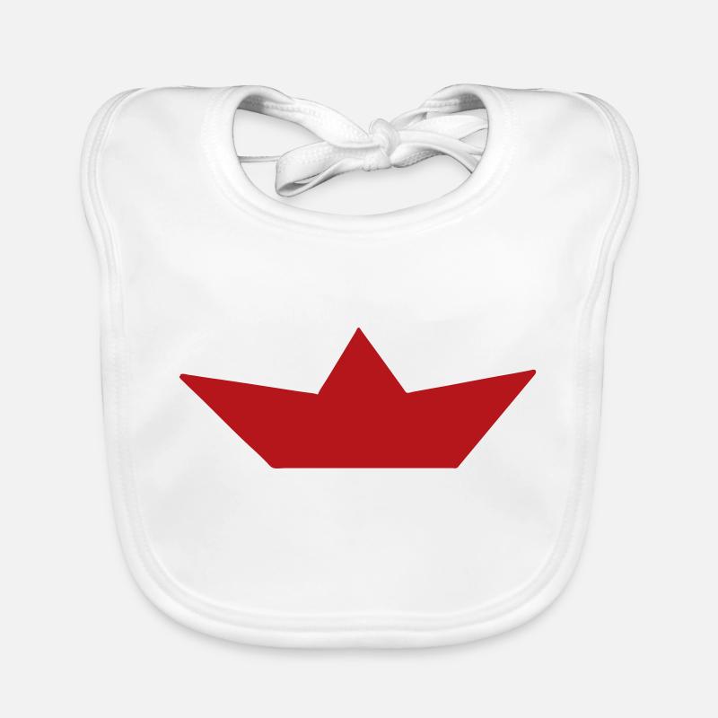 Red Crown Organic Baby Bibs