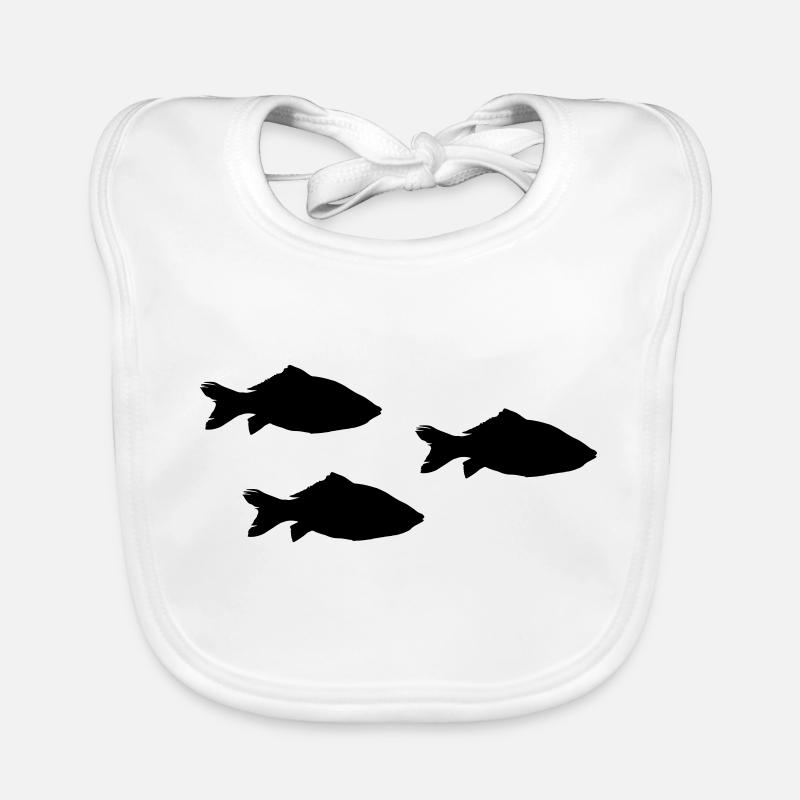 Poissons Bavoir bio Bébé