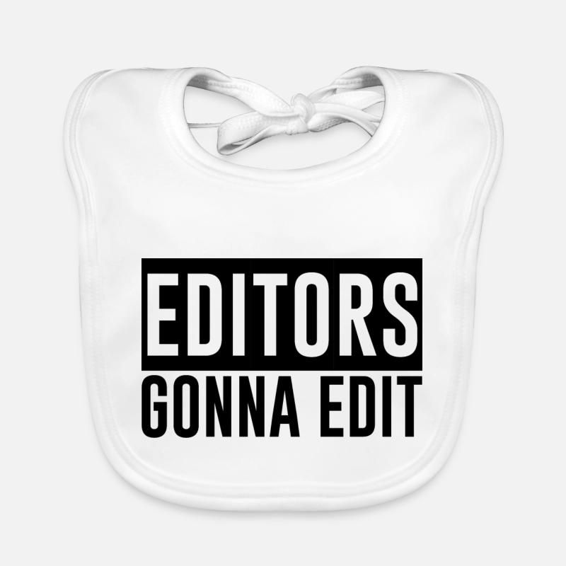 Editors Gonna Edit 2 Baby Bio-Lätzchen
