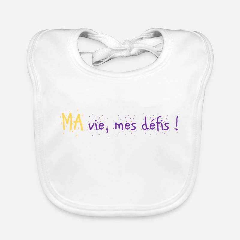 ma vie mes defis Bavoir bio Bébé