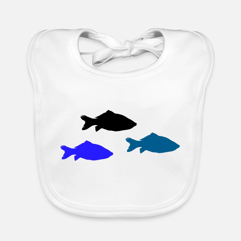 fische Baby Bio-Lätzchen