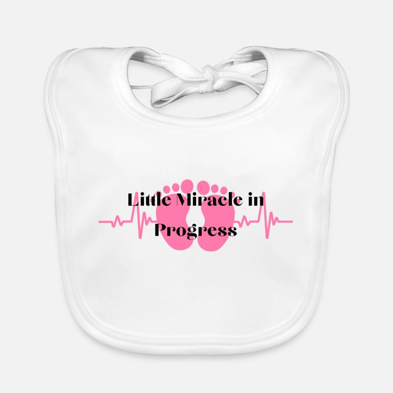 Petit miracle en cours Bavoir bio Bébé