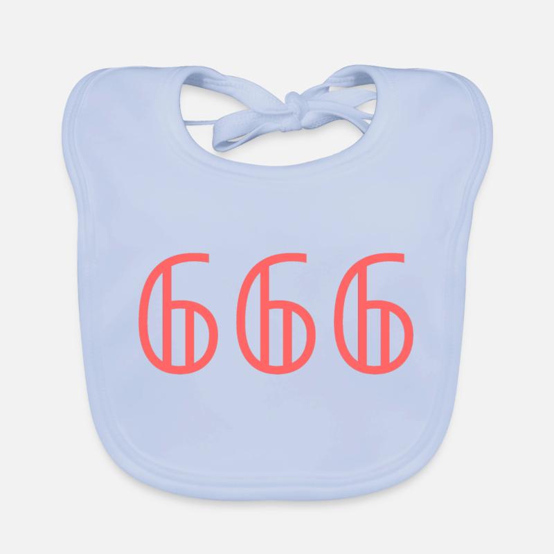 Engelszahlen |666|. Baby Bio-Lätzchen