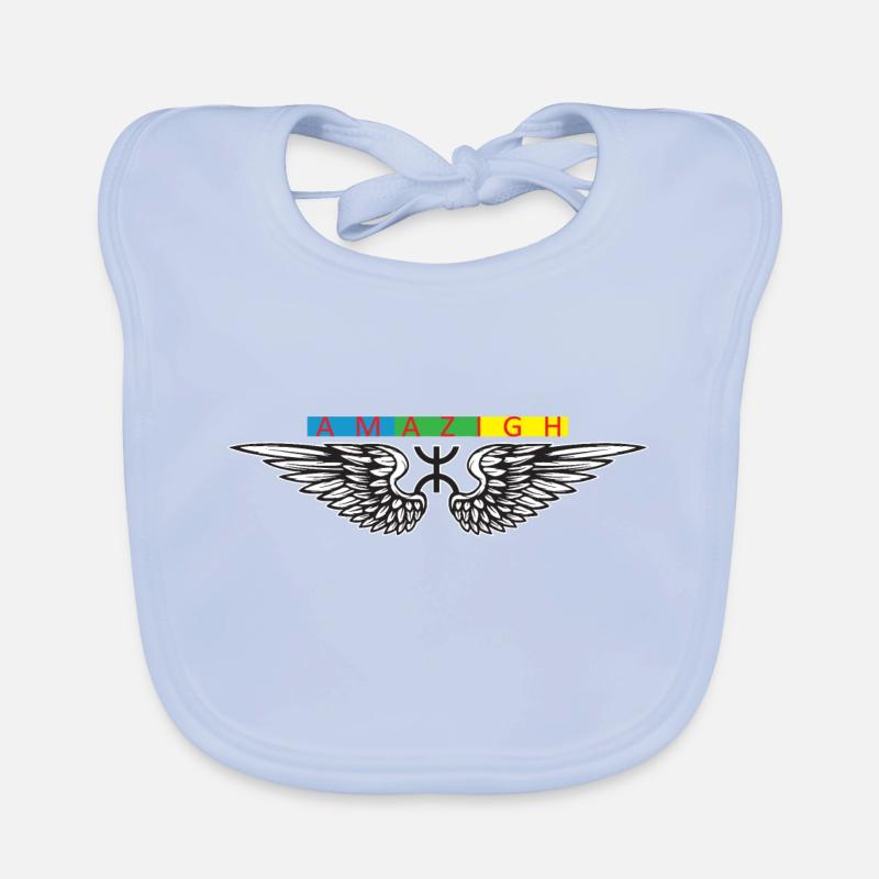 Z AMAZIGH ALGERIA MOROCCO TUNISIA Organic Baby Bibs