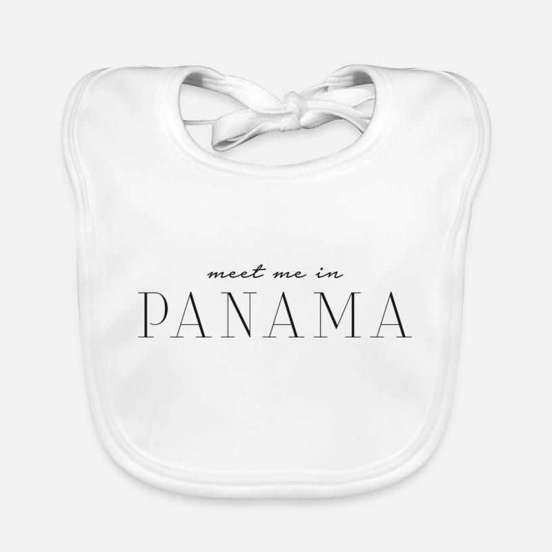 Ich liebe Panama Baby Bio-Lätzchen