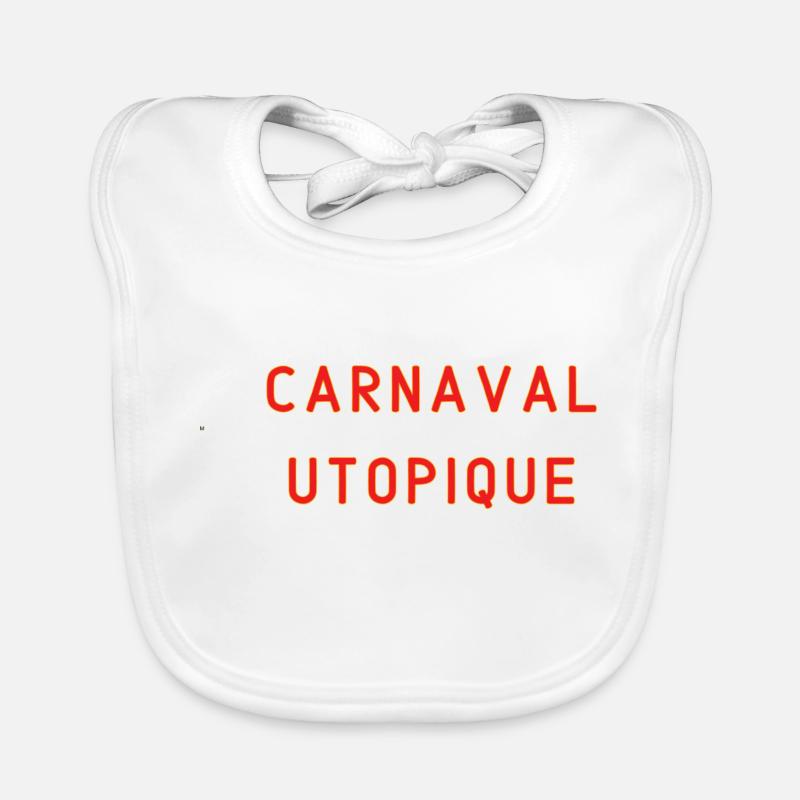 Carnaval Utopique Bavoir bio Bébé