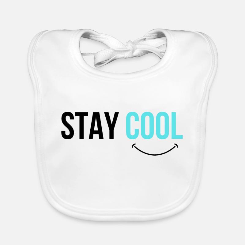 RESTEZ COOL Bavoir bio Bébé