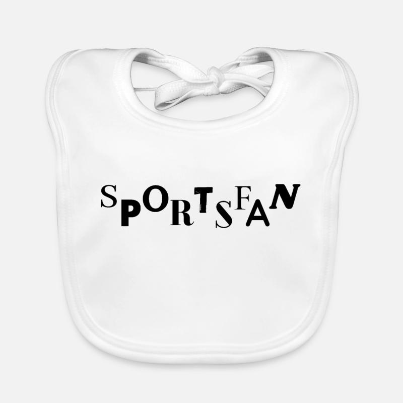 Fan de sport Bavoir bio Bébé