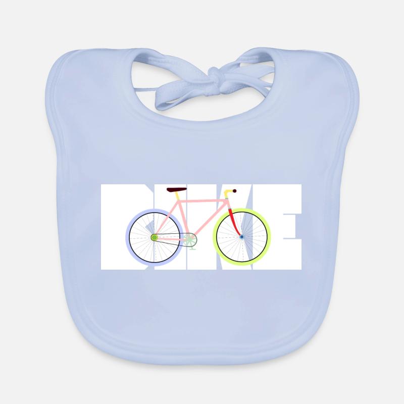 Single Speed bunt Baby Bio-Lätzchen