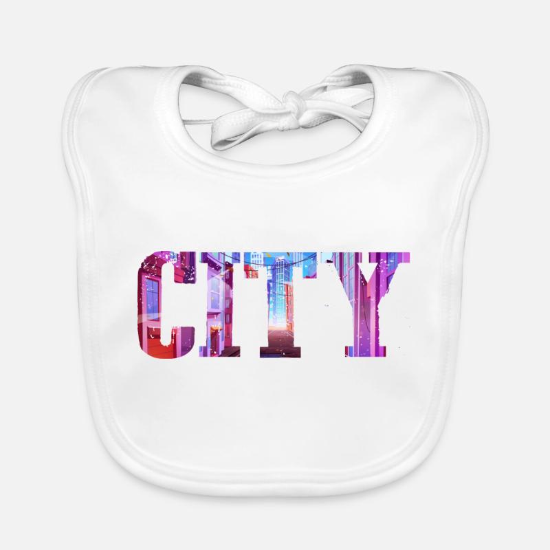Downtown Organic Baby Bibs