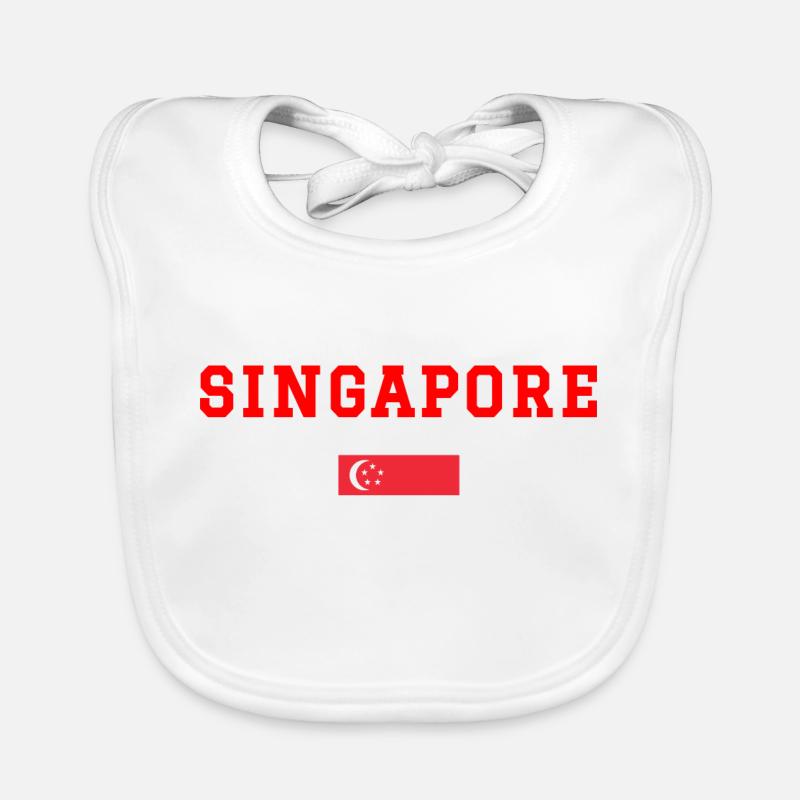 Singapour Bavoir bio Bébé