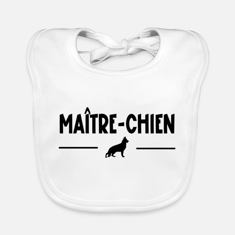 maître-chien Bavoir bio Bébé