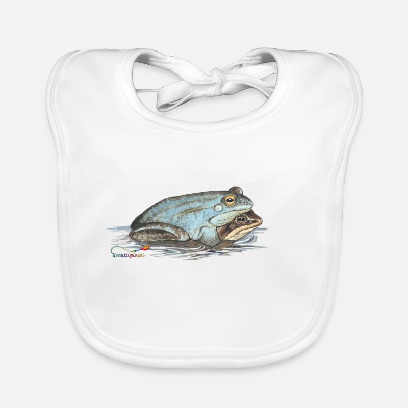 Moor frog Organic Baby Bibs